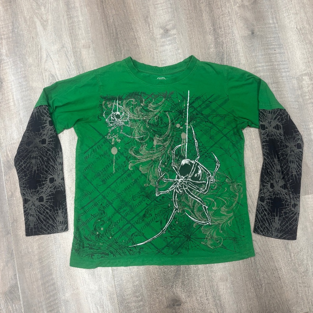 mma elite spider web shirt